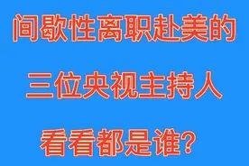 这三位主持人赴美都是有故事的人视频封面