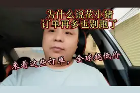 花小猪真的不能再跑了，单再多也别跑，看这些订单，司机哭了都视频封面
