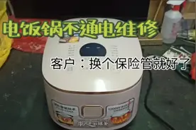 苏泊尔IH电饭煲不通电维修，就只是坏了个保险丝。我该怎么收费视频封面