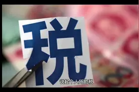 个人所的税税率，个人所得税税额如何计算，工资一万需要交多少视频封面