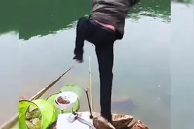 这大哥往水里跳的太坚决了吧🙉视频封面