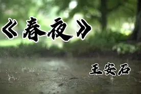 王安石——北宋政治家、改革家、文学家，一首《春夜》尽显风华视频封面