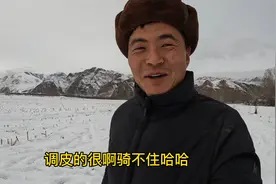阿海的儿子骑马摔了好几跤，阿海问还骑不骑了，儿子：要骑到它乖视频封面