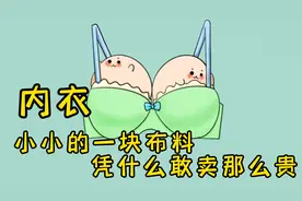 内衣，小小的一块布料凭什么敢卖那么贵。