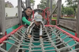 周末去趟威海，发现一个适合小朋友玩的免费公园，两岁宝宝玩嗨了视频封面