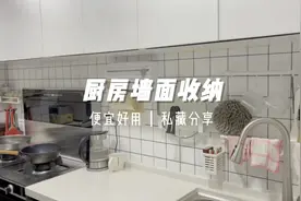 被你们催更的厨房墙面收纳合集来咯，私藏分享，均价不过几十～视频封面
