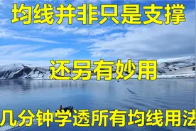 A股：均线并非只是支撑，还另有大用，几分钟学透均线用法！视频封面