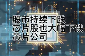 股市持续下跌，芯片股可以长期持有吗？视频封面
