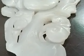 清代乾隆年间和田羊脂白玉雕琢祖传灵芝玉如意玉质细腻洁亮油润美视频封面