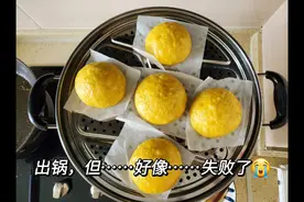 不知道哪出错了，一锅馒头没发起来😭，大家都是怎么蒸馒头的？视频封面