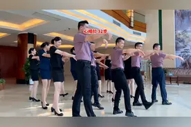 舞蹈《心相印》32步月亮红小队完整版教学@月亮红小队