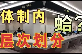 体制内也存在层次划分？公务员居然只排第三！视频封面