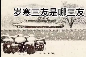 岁寒三友是哪三种，你知道吗？你最喜欢哪一种？视频封面