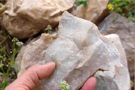 发现玉石，洛南捡石头发现村里房前屋后都是玉石