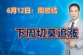 6.12：M国GDP报表，引发A股见顶担忧，不追涨就能化解。视频封面