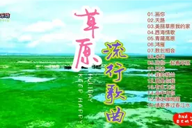 精选草原流行歌曲十六首优美动听景色宜人车载高音质优盘定制音乐