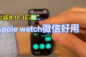 更新微信8.0.3后Apple watch上的微信超好用！