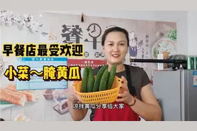早餐店最受欢迎的小菜，腌黄瓜，学会了都是回头客，做法简单好学视频封面