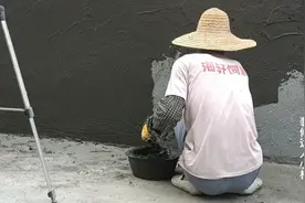 外墙纸皮砖这样贴，一天能贴几十方