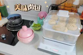 网友想看我的可爱餐具，立马安排上一顿面食！包子馅这样做太香了