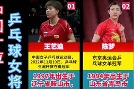 中国十位乒乓球女将，有你喜欢的人吗？视频封面