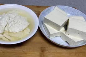 1斤黄豆10斤水，农村传统豆腐制作，有豆花又有豆腐，好吃又健康视频封面