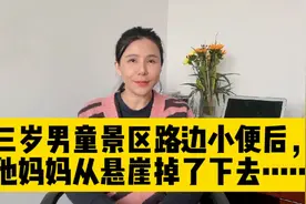 三岁男童景区路边小便后，他妈妈从悬崖掉了下去……视频封面