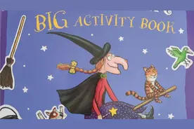 英语童书分享女巫扫帚排排坐Roomonthebroom英文原版书启蒙贴纸书视频封面