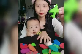 网红测评橡皮泥糖果🌈🌈🌈🌈