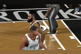 NBA2k20（电脑模拟比赛第7期）勇士vs篮网第四节杜兰特罚篮绝杀视频封面
