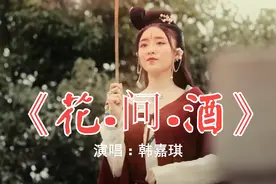 韩嘉琪一首好听的古风音乐《花间酒》公子何不留下，与我共饮一杯