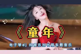 电子琴dj 重低音《童年》纯音乐加长版车载音乐，满满的儿时回忆