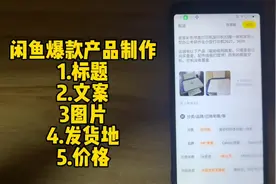 闲鱼无货源日出百单的商品发布技巧，客户都是直接主动下单的视频封面