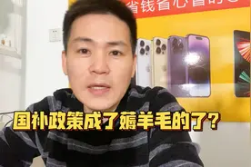 国补政策成了薅羊毛的了？啥就不太对劲？