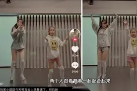 8岁的甜馨，长相越来越像贾乃亮，和李小璐一起跳舞十分默契！视频封面