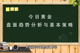 黄金趋势分析，黄金策略分析，现货黄金趋势分析视频封面