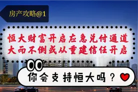 恒大财富开启应急兑付通道，每月500万，大而不倒或从信任开始！视频封面
