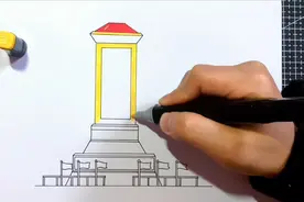 #海豚知道 清明节主题画：建筑系列烈士纪念碑画法第二款视频封面