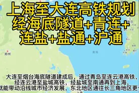 上海至大连高铁规划能真正建成，两地时空距离大大缩减，期待中视频封面