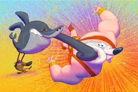 美人鱼和鲨鱼哥：鲨鱼哥和狗子联手对抗北极熊，维护海岛和平