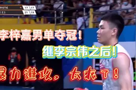 马来西亚李梓嘉男单夺冠，暴力进攻看的太爽了！视频封面