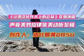 让思念化作天上的云朵，歌声撕心裂肺花姐演唱，悦耳美妙动听…