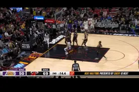 NBA常规赛 湖人v热火 下半场视频封面