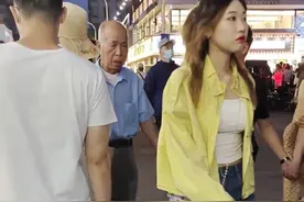 厦门思明南路美女真多，人流量也超多