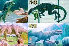 盘点霸王龙成长阶段，你觉得哪个最凶猛？年龄越大越凶猛伤害越高视频封面