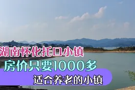 湖南怀化托口小镇  房价只要1000多一个平方 适合养老的小镇视频封面