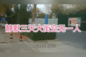 德城区静默三天，大街上无人，各小区封门，有静默区和封控区视频封面