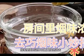房间里烟味浓，散不了怎么办，分享三个小妙招视频封面