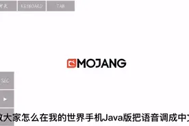 教大家怎么在我的世界手机Java版把英文调成中文视频封面