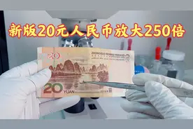 把新版20元人民币放大250倍，看看这个渔夫在干什么？视频封面